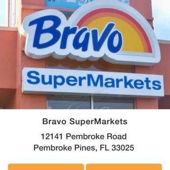 Flamingo Road Nursery. 311. ... Start your review of Bravo Supermarkets. Overall rating. 7 reviews. 5 stars. 4 stars. 3 stars. 2 stars. 1 star. Filter by rating. Search reviews. Search reviews. Lib L. Fort Lauderdale, FL. 47. …. 