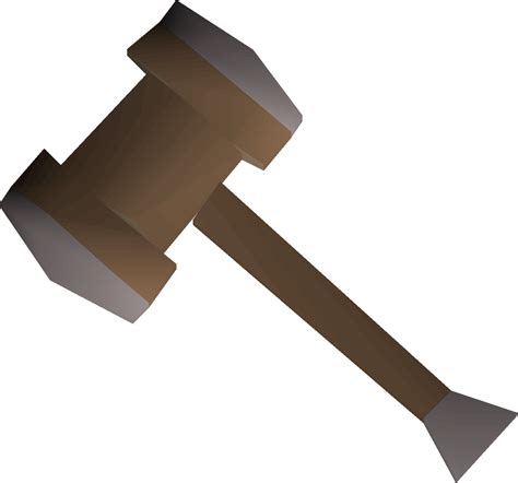 The Imcando hammer is a wieldable variant of a hammer mostly used for Smithing or Construction. Once a player gains access to the Ruins of Camdozaal after completing the Below Ice Mountain quest, they may begin to mine barronite rocks for barronite shards and deposits. Smashing a mined barronite deposit gives the player a chance to receive a broken Imcando hammer.. 