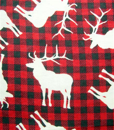 Flannel Print Fabric: Animal, Plaid, Sports & Holiday - JOANN