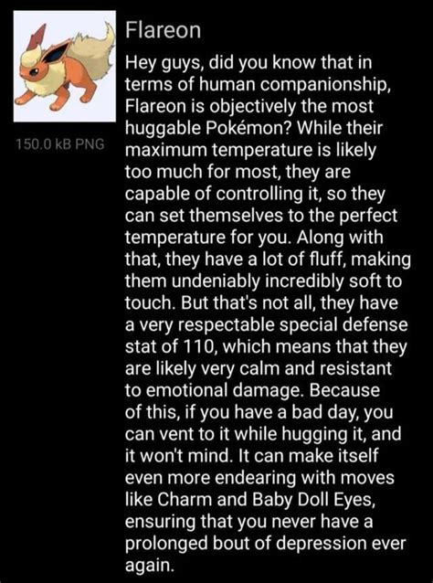 Flareon copypasta. Bro just exit to the left please (I been reading replies and I'm just so bent) Just so y'all know I don't fucking listen to cardi b besides "I do ft. SZA" but I guarantee any "mumble rap song" you name I can hear and understand the lyrics because I want to and you probably don't give a shit to, and you don't deserve to hear it. 