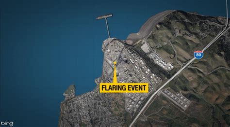 Flaring event reported in East Bay