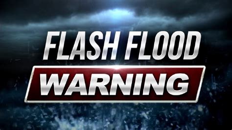 Flash Flood Warning in effect for parts of East County