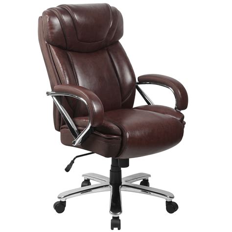 Flash Furniture HERCULES Series Ergonomic LeatherSoft Swivel …