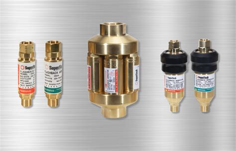 Flash back arrestor for regulator.  Flashback Arrestor Super 66 Resettable Flashback arre...