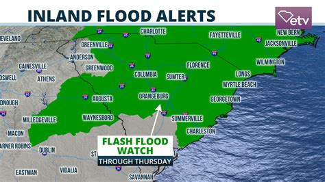 Flash flood risk Thursday
