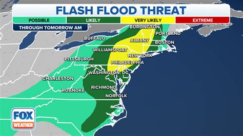 Flash flood risk returns for Monday