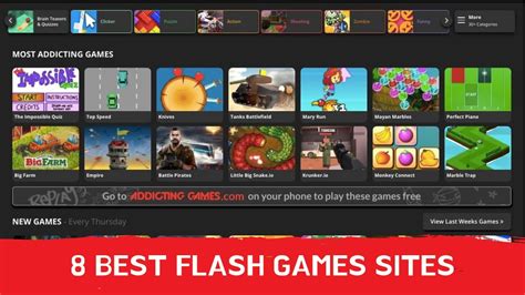 Flash game websites. Website with free games to play: Flash Games Fan. Flashgamesfan is a website that gathers dozens and dozens of free flash games. Games can be sorted by category ... 