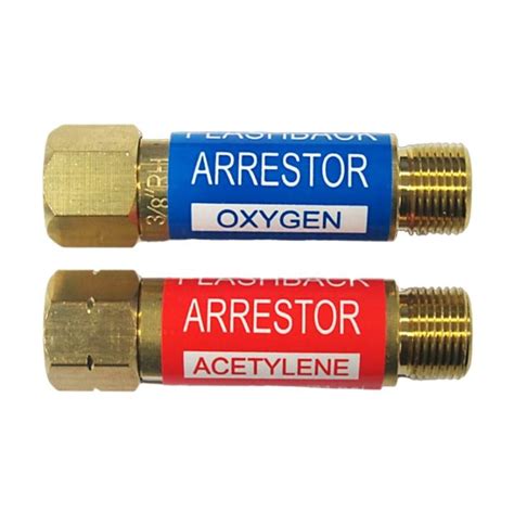 Flashback arrestor for acetylene cylinder. com FLASHBACK ARRESTOR W-66S OX...