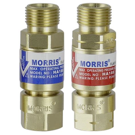 Flashback arrestor morris. .  ...