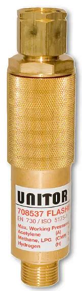 Flashback arrestor s55 ox.  Protects the safety device from dirt particles.  No.  If ...