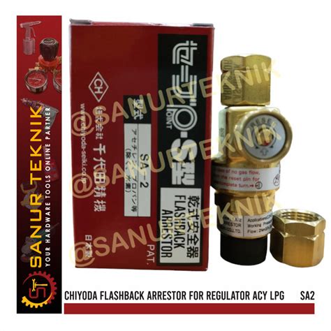 Flashback arrestor stang blender.  Safety Gas Welding Torch Chiyoda Flas...