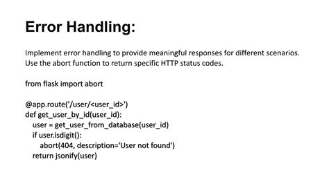 Flask abort json.  The error handler will use that as the JSON error message, The flask a...