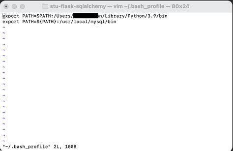 Flask command not found.  Consider adding this directory to PATH or, if you pref...