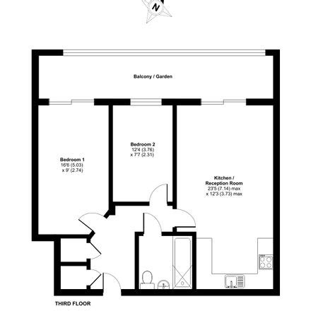 Flat 27, Movia Apartments, 3, Bakers Road, Uxbridge UB8 1SS