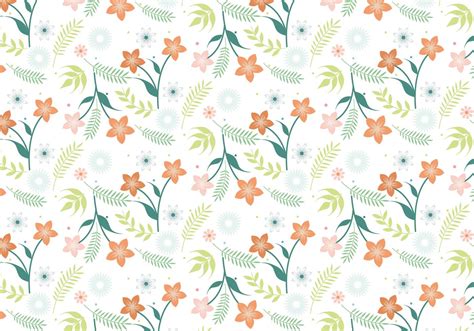 Flat Design Vector Spring Pattern Design 183688 Vector Art at Vecteezy