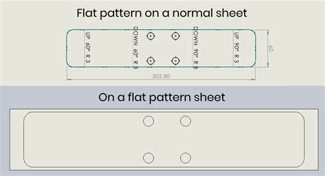 Flat Pattern Sheet Metal My Patterns