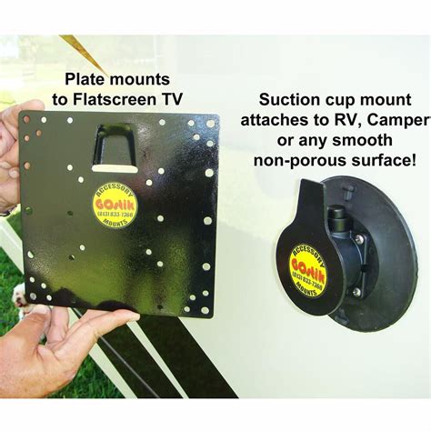 Flat Screen TV Suction Cup Mount Camping World