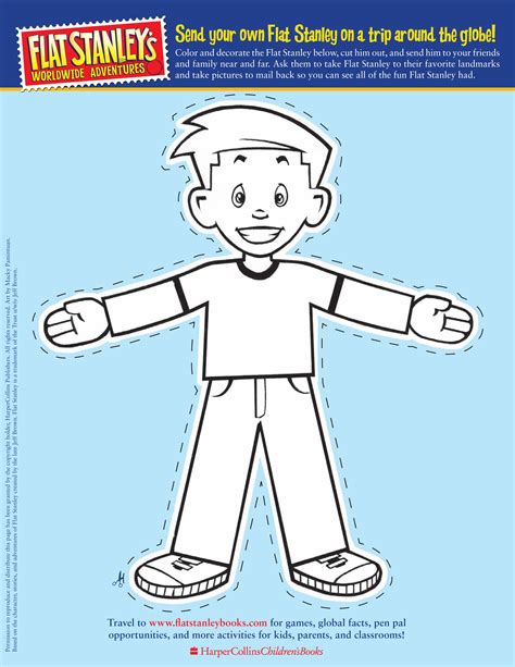 Flat Stanley - Worksheets & Activities