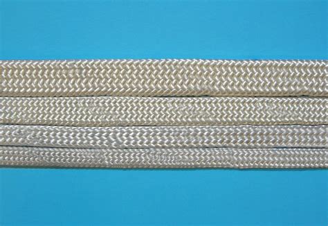 Flat braided rope.  Its unique flat and braided structure provides superior ...