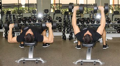 Flat dumbbell press. Things To Know About Flat dumbbell press. 