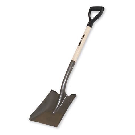 Flat shovel lowes. Digging shovel with fiberglass handle is ideal for digging a variety of holes. Durable tempered steel, round point blade features a secure step allows for solid placement for added digging force. 55-In lightweight fiberglass handle with power collar for secure connection. Handle Material: Fiberglass. Fiberglass. Wood. 