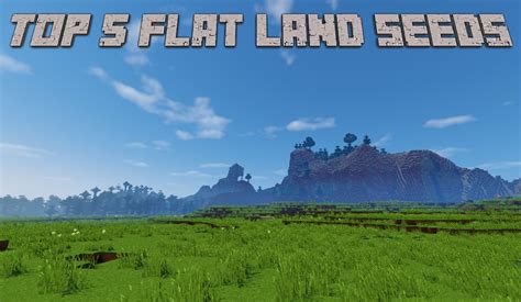 Flatland in minecraft seed. im tired of trying seeds Not only does it spawn you near a village, but the village has saplings, enough iron ingots for a bucket, and enough wool for a bed. If you keep on going straight, after a short time you come to another village with 14 iron ingots plus three diamonds. 
