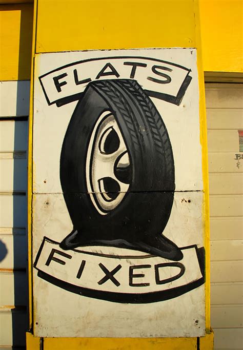 Flats fixed. This is a review for 24 hour flat fix near Queens, NY: "This very unassuming hole in the wall 24 hour tire repair shop is actually a great place to get a tow to if you must have your flat fixed ASAP. I was in and out in less than 10 minutes at 2am on a Thursday. The place accepts CASH only though. Prices are anywhere between $50-$125 per tire ... 
