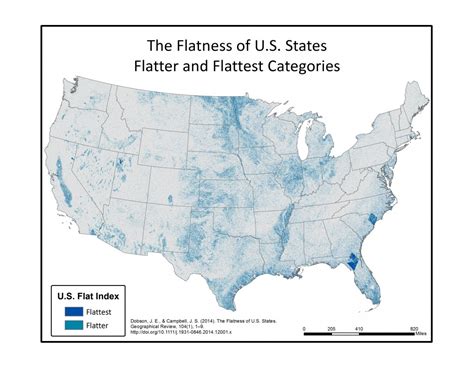 In a 2013 survey that asked Americans which state is flattest, a full third of respondents guessed Kansas. ... He also suggested that cross-country travelers see a lot more of flat Kansas, which .... 