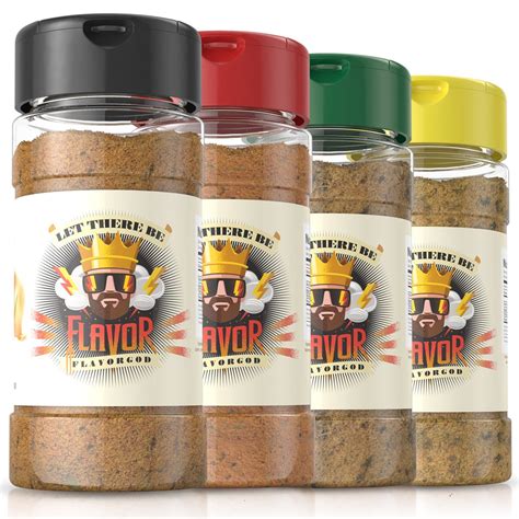 Flavor god. Flavor God Seasonings offers guilt-free and healthy seasonings, toppers, rubs, salts, coffees and creamers that are blended and bottled in the U.S.A. Shop by collection, fan favorites, or special deals and enjoy the flavors of garlic, taco, everything, cheese, steak, … 
