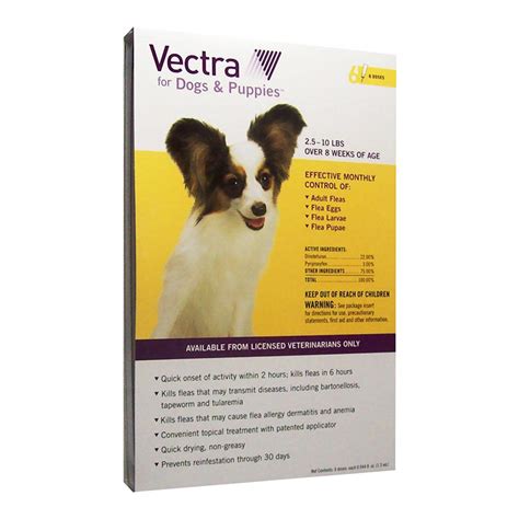 Flea Prevention for Dogs Vectra