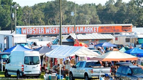 Best flea markets near Webster, FL 33597. 1. Swap O Rama Webster Westside Flea Market. 2. Market Elaine. "This Market has significantly expanded. So happy for them. This market is on the first Fridays of every month from 5-9 pm. It is at the Grove in the section where they have Ice Dream…" more.. 
