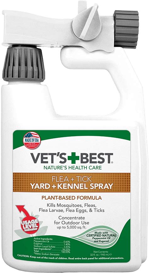 Flea treatment for yard. One part apple cider vinegar. One part dish soap. Two parts water. A few drops of peppermint and clove oils in a spray bottle. Spray the flea spray in your yard wherever fleas are a problem. You will need to do follow-up sprays about once a week for several weeks, to make that sure no fleas survive. 