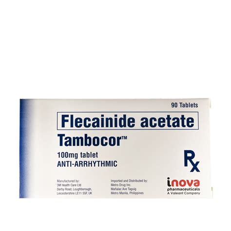 Flecainide Acetate (flecainide acetate) dose, indications ... - PDR