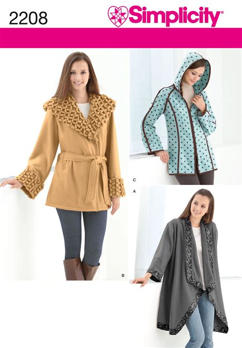 Fleece Jacket Patterns Design Patterns