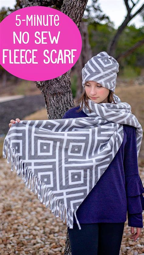 Fleece Scarf Pattern