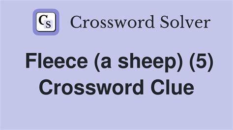 Fleece sheep Crossword Clue Wordplays.com