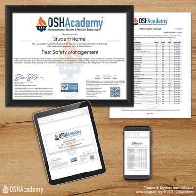 Fleet Safety Maintenance OSHAcademy free online …