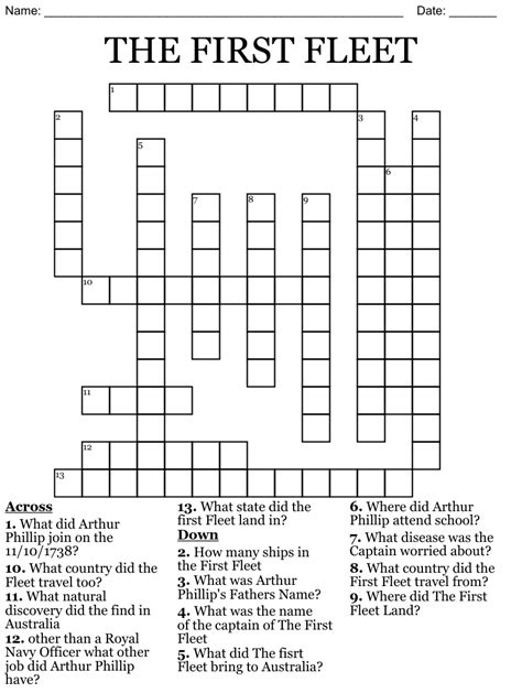  Fleet Street name is a crossword puzzle clu
