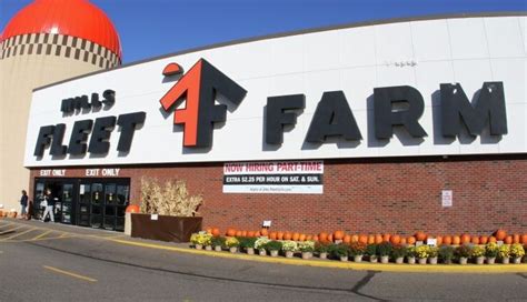 Holiday Store Hours. Thanksgiving 2023: TBD Black Friday 2023: 5 a.m. select locations. Since 1955, Fleet Farm has been proudly serving the Upper Midwest by providing high-quality goods that you can't find anywhere else. The full-service retailer offers products for life, work, home, and fun.