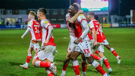 Fleetwood Town v Rotherham United highlights - YouTube