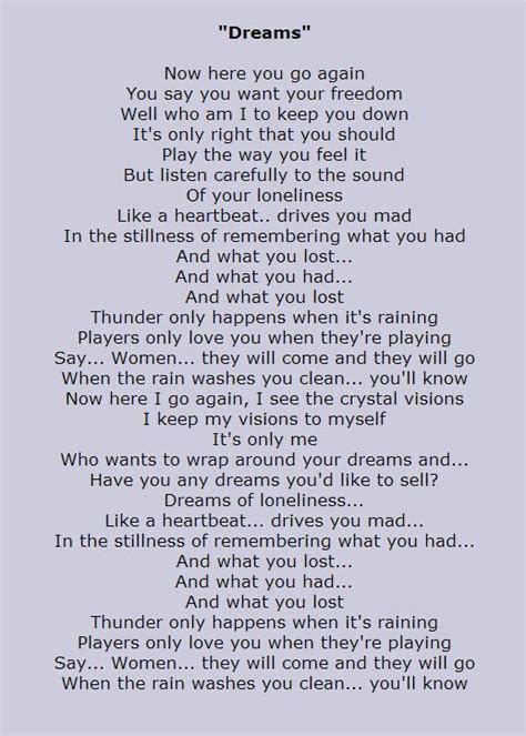 Fleetwood mac thunder lyrics. Things To Know About Fleetwood mac thunder lyrics. 