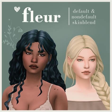 Fleur skinblend at Flowermilk » Sims 4 Updates