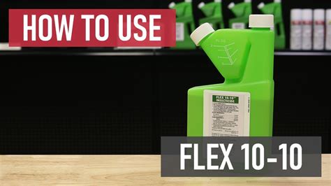 Subscribe 10K views 9 years ago Flex 10-10 Insecticide concentrate for mosquito misting and spider misting machines. 1 half gallon of Flex 10-10 mixes in a 55 …. 