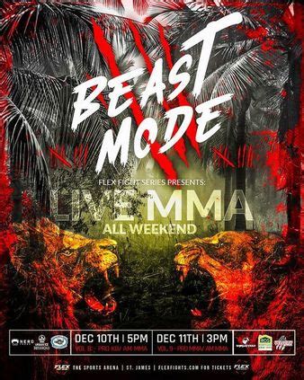 Flex Fights: Beast Mode Vol 9. MMA & Kickboxing Event