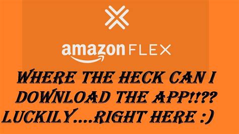 Flex amazon com download app. Becoming an Amazon Flex delivery driver is easy, simply scan the QR code on the right with your iPhone or Android camera and you will be directed to the respective download … 
