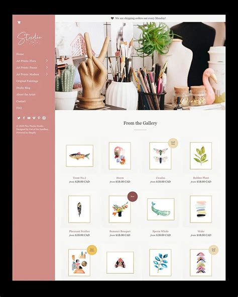 Flex moda theme.  Let your creativity shine with unlimited options for customizing ...