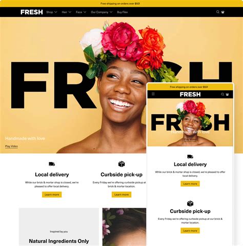 Flex theme shopify.  Offering multiple layout and section options and the easy ...