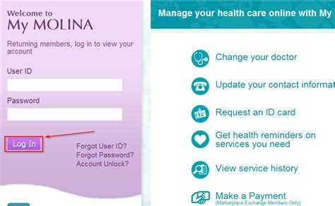 Flex.molinahealthcare.com create account login. Not to worry! Log in or create an account for My Molina. All you need is your. member ID, date of birth and zip code. My Molina. A hard copy of the Member Handbook is available without charge and provided upon request in five (5) Business Days. Call Member Services for assistance. 