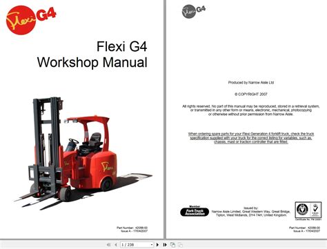 Flexi g4 forklift truck workshop manual. - Recueil de textes en arabe marocain [par] george s. colin..