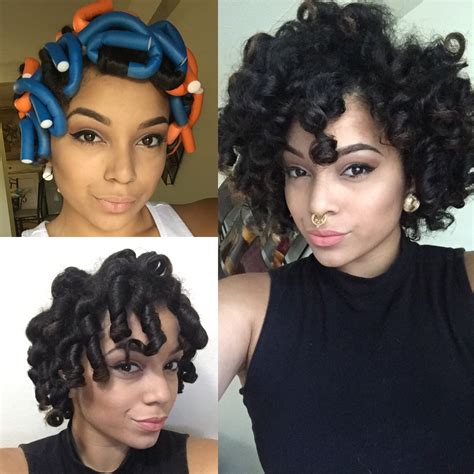 Flexi rod set near me. Grab a Flexi rod and begin wrapping the section of hair around it, starting near the center of the rod. Ensure that all of the hair is wrapped smoothly around the rod. Roll the Flexi rod until it is flush to your scalp. Bend the ends of the Flexi rod inward to secure. Repeat steps 2-8 all over your head. If you notice any loose ends, that’s okay. 
